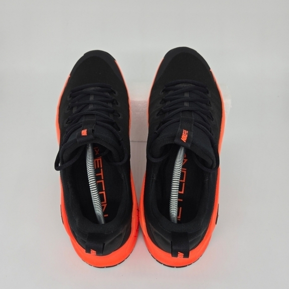 New Nike Free Metcon 6 'Black Hyper Orange' Men's Workout Shoes Size 10 - Picture 5 of 8